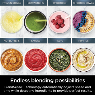 Ninja Detect Power Blender Pro, 1200 W, melna - Blenderis