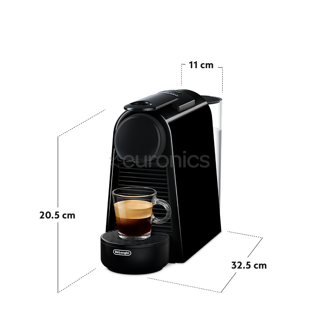 Nespresso Essenza Mini, black - Capsule coffee machine