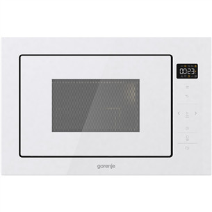 Gorenje, 25 L, 900 W, balta - Iebūvējama mikroviļņu krāsns ar grilu BM251SG2WG
