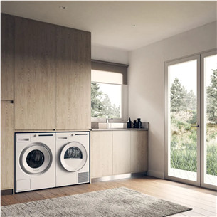 Asko, 8 kg, depth 65,4 cm - Clothes dryer