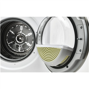 Asko, 8 kg, depth 65,4 cm - Clothes dryer