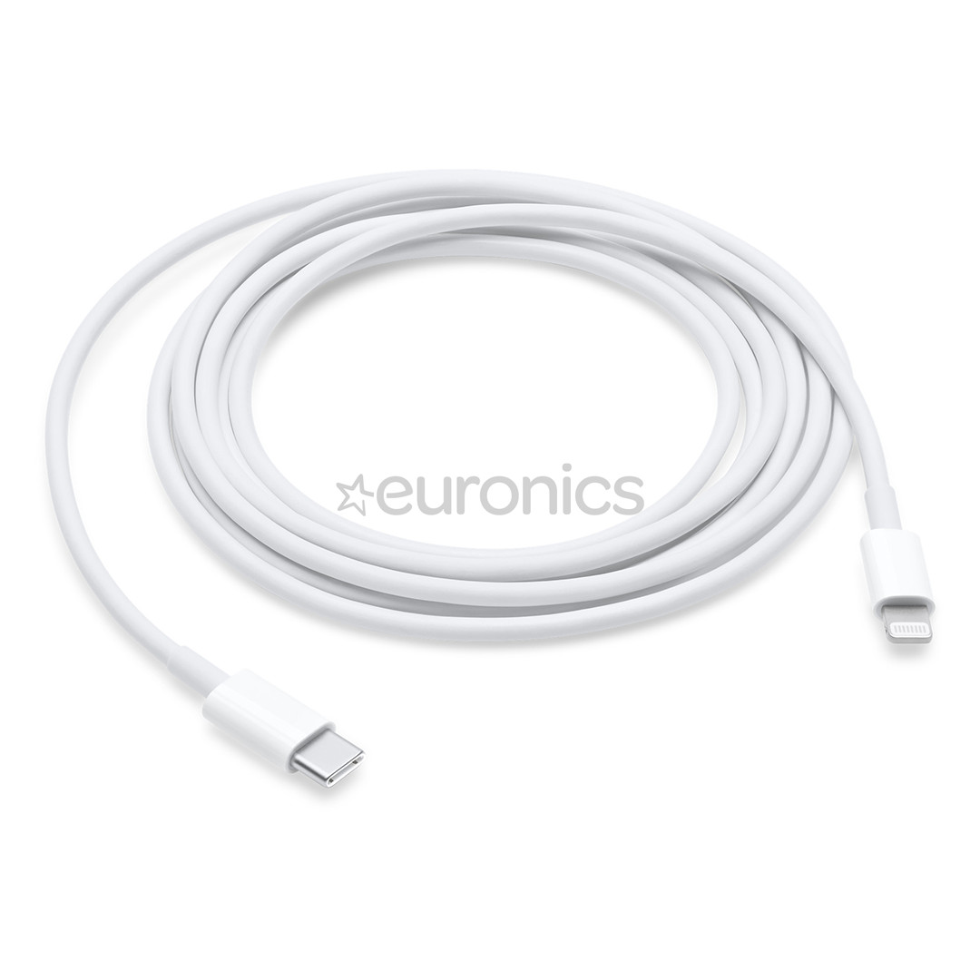Apple USB-C - Lightning, 2 m, balta - Vads