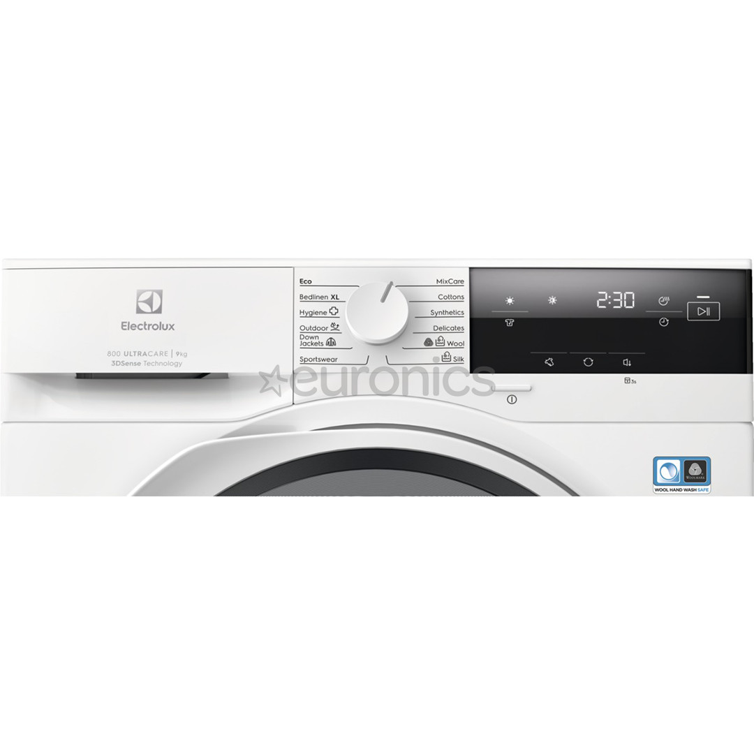 Electrolux 800 UltraCare 9 kg, dziļums 63.8 cm - Veļas žāvētājs