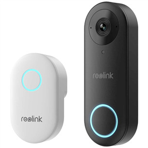 Reolink D340W, 5 MP, Wi-Fi, melna - Viedais durvju zvans ar kameru VDB2K02W