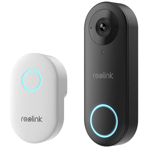 Reolink D340W, 5 MP, Wi-Fi, melna - Viedais durvju zvans ar kameru VDB2K02W