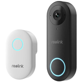 Reolink D340W, 5 MP, Wi-Fi, melna - Viedais durvju zvans ar kameru