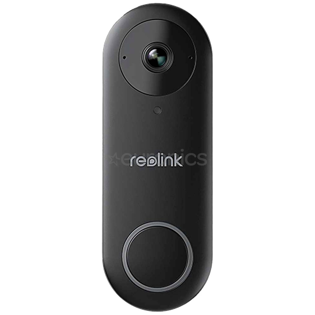 Reolink D340W, 5 MP, Wi-Fi, melna - Viedais durvju zvans ar kameru