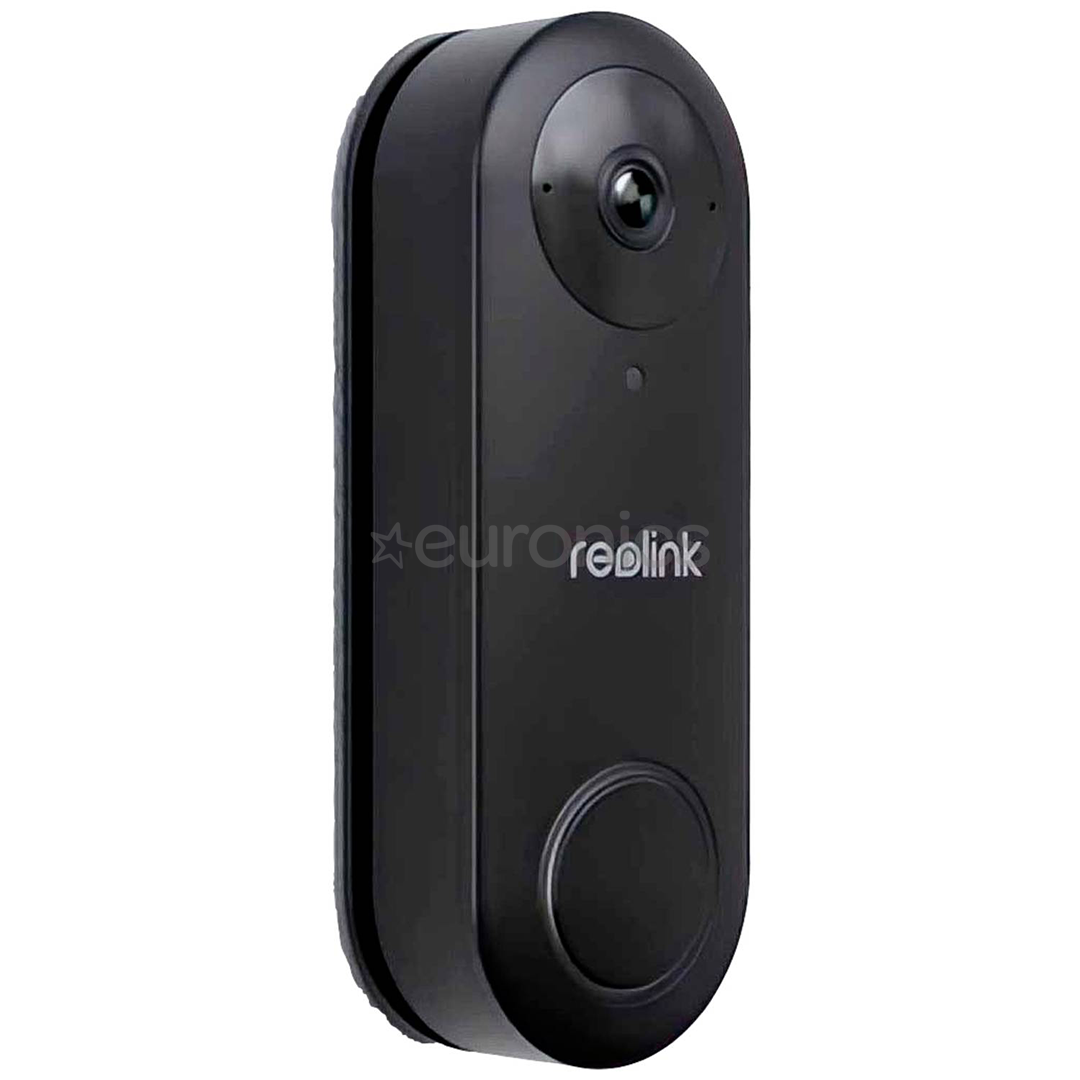 Reolink D340W, 5 MP, Wi-Fi, melna - Viedais durvju zvans ar kameru