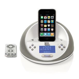 iPod un iPhone lādēšanas stacija, On Time Micro, JBL