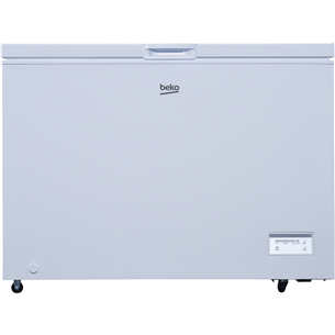 Beko, 308 L, platums 112 cm, balta - Lādes tipa saldētava CF316EWN