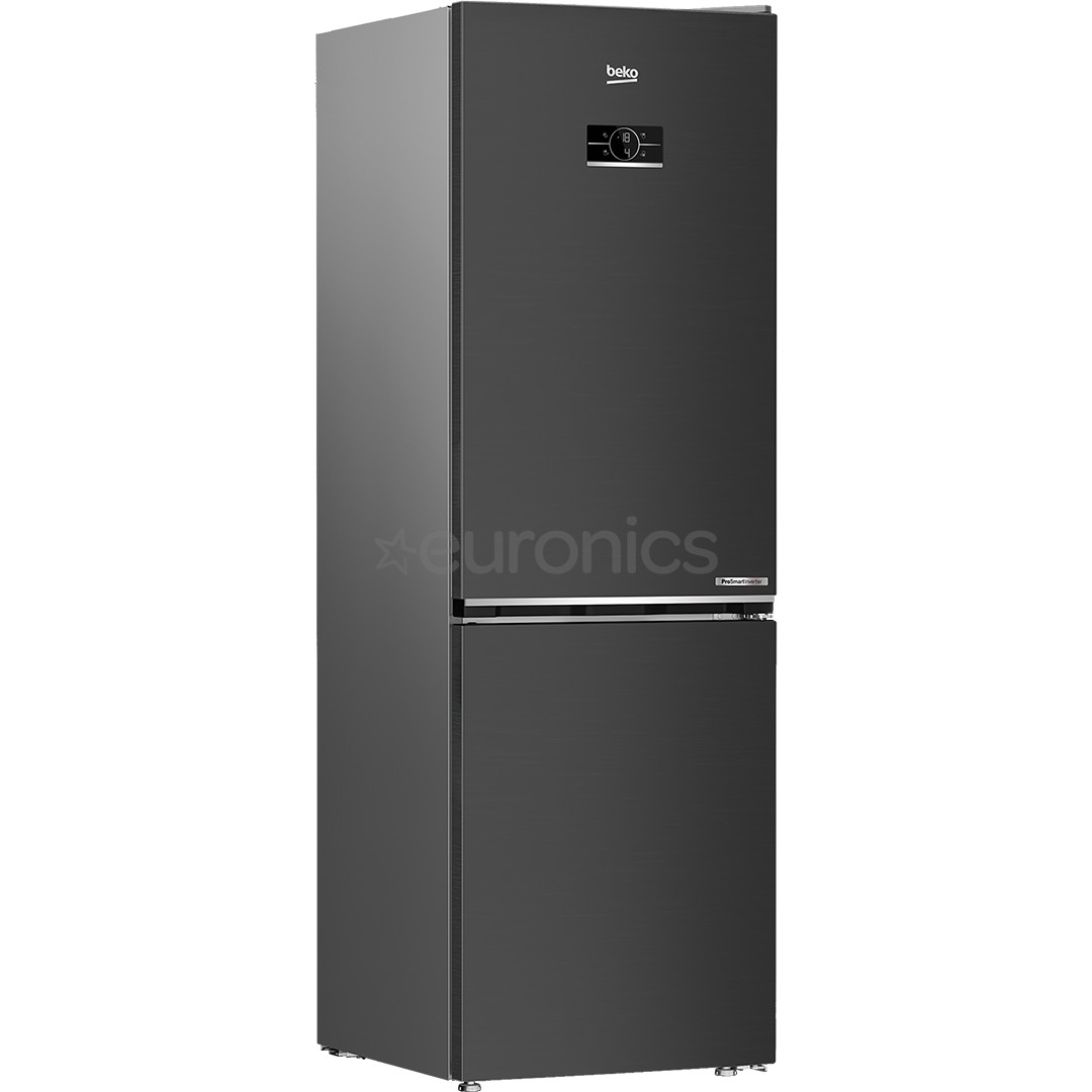 Beko, No Frost, 316 L, augstums 187 cm, tumša nerūsējošā tērauda - Ledusskapis