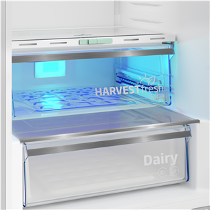 Beko, No Frost, 316 л, высота 187 см, темная нерж. сталь - Холодильник