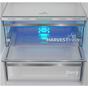 Beko, No Frost, 316 л, высота 187 см, темная нерж. сталь - Холодильник