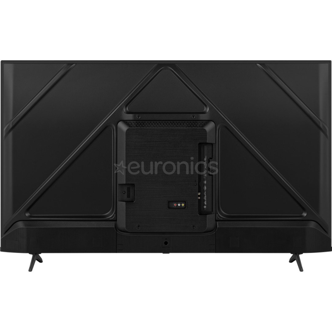 Hisense E7NQ, 55'', 4K UHD, QLED, melna - Televizors