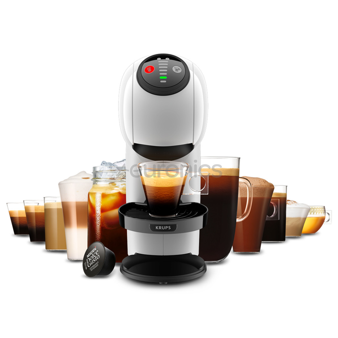 Krups NESCAFÉ® Dolce Gusto® Genio S, white - Capsule coffee machine