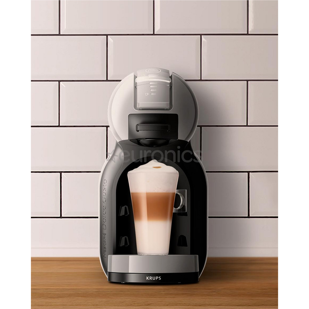 Krups NESCAFÉ® Dolce Gusto® Mini Me, pelēka/melna - Kapsulu kafijas automāts