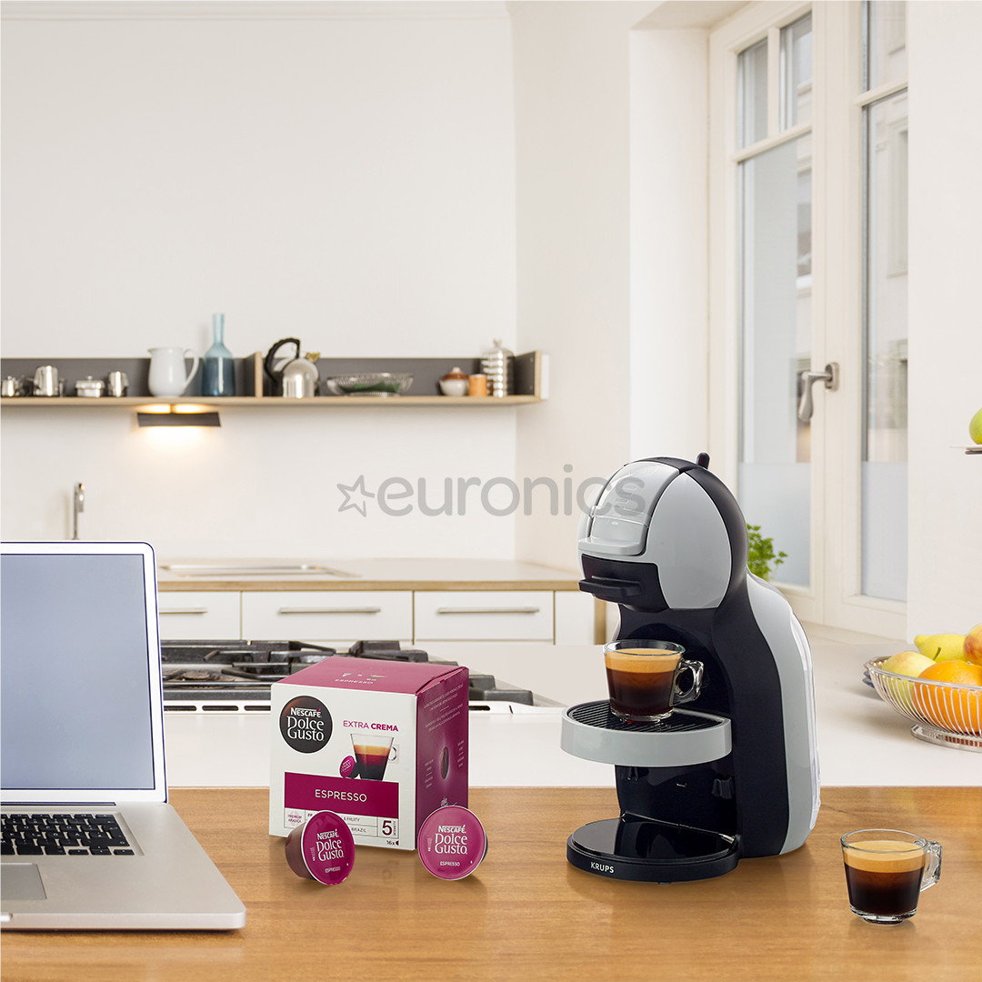 Krups NESCAFÉ® Dolce Gusto® Mini Me, pelēka/melna - Kapsulu kafijas automāts