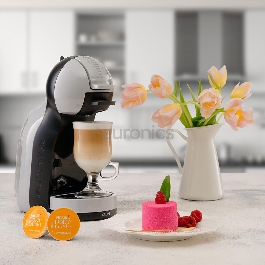 Krups NESCAFÉ® Dolce Gusto® Mini Me, pelēka/melna - Kapsulu kafijas automāts