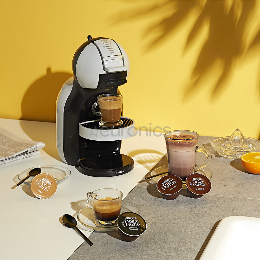 Krups NESCAFÉ® Dolce Gusto® Mini Me, pelēka/melna - Kapsulu kafijas automāts