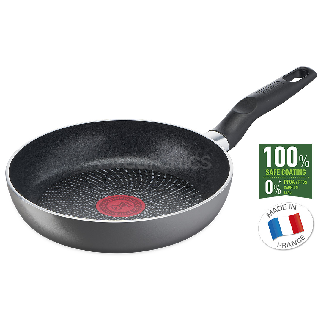 Tefal Super Start, 2 priekšmeti, 20/26 cm, pelēka - Pannu komplekts