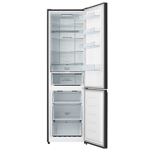 Hisense, NoFrost 336 л, высота 201 см, черный - Холодильник