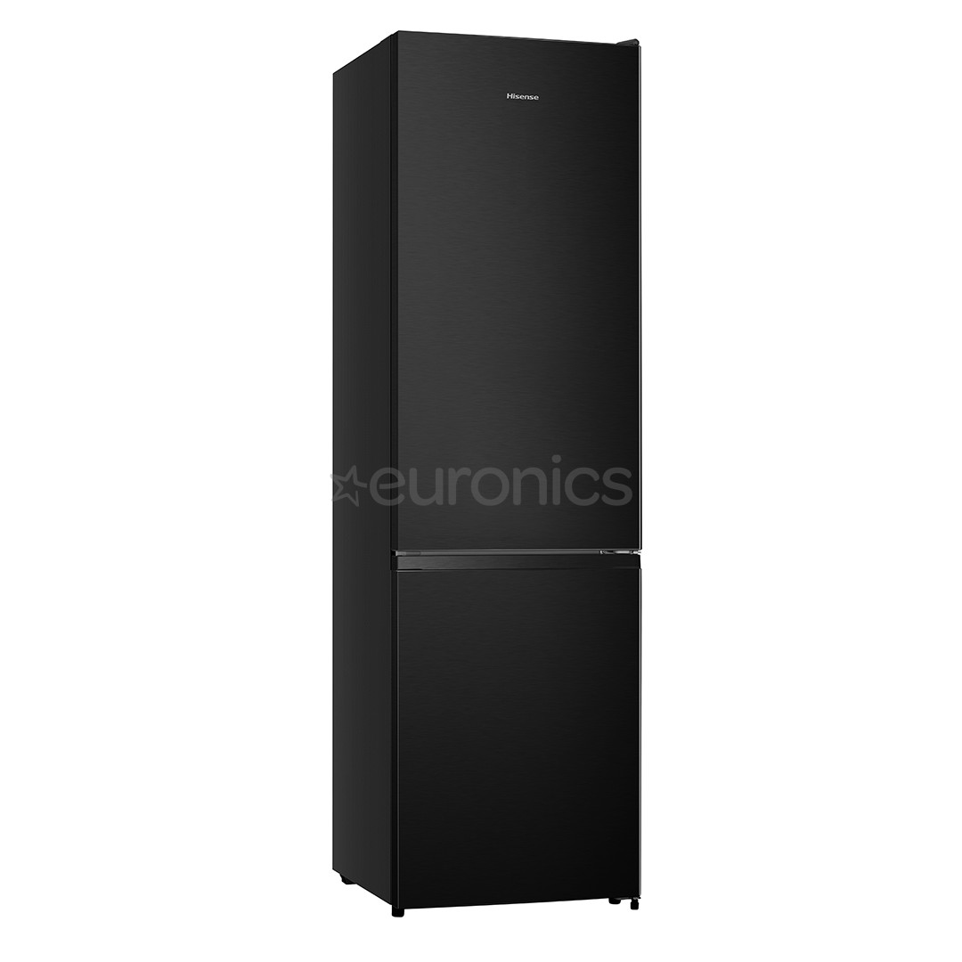 Hisense, NoFrost 336 L, height 201 cm, black - Refrigerator