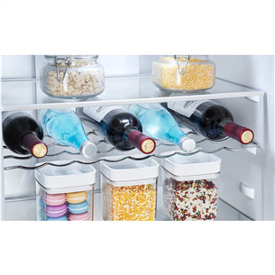 Hisense, NoFrost 336 L, height 201 cm, black - Refrigerator