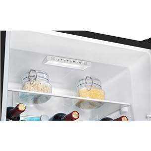 Hisense, NoFrost 336 л, высота 201 см, черный - Холодильник