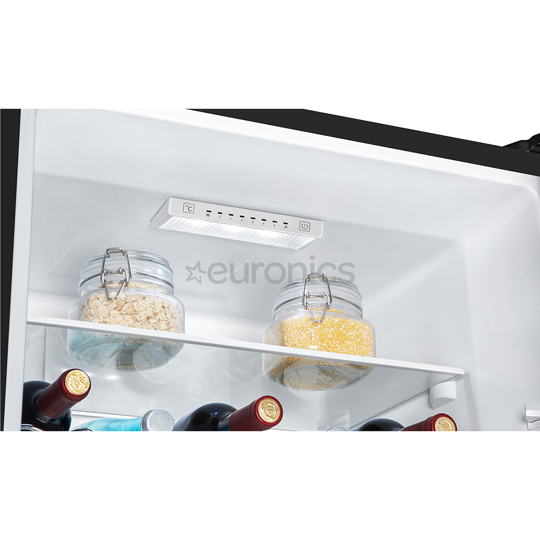Hisense, NoFrost 336 л, высота 201 см, черный - Холодильник