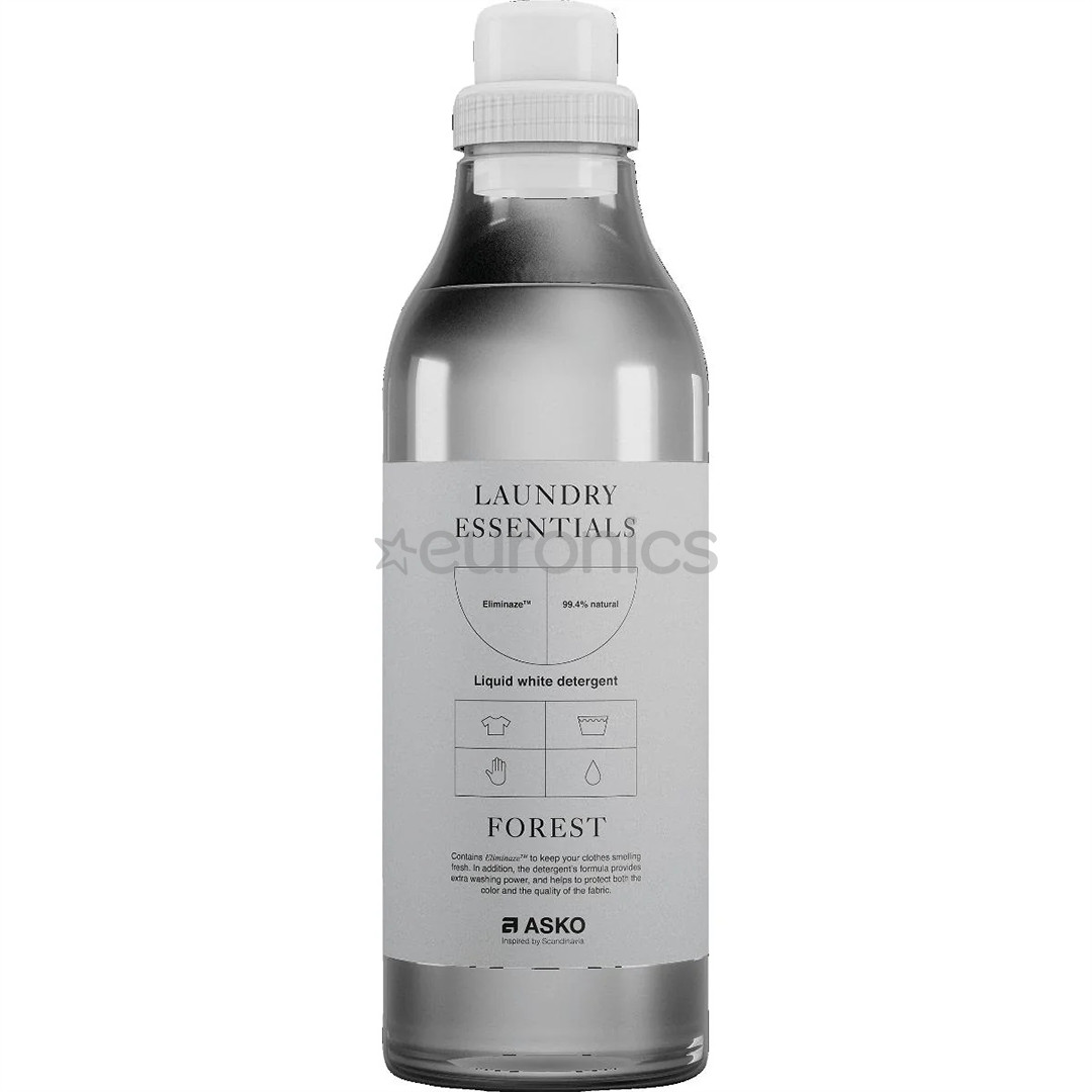 Asko, 1 L - Šķidrais veļas mazgāšanas līdzeklis baltai veļai
