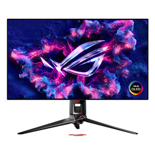 Asus ROG Swift OLED PG32UCDP, 32'', 4K UHD, WOLED, 240 Hz, melna - Monitors