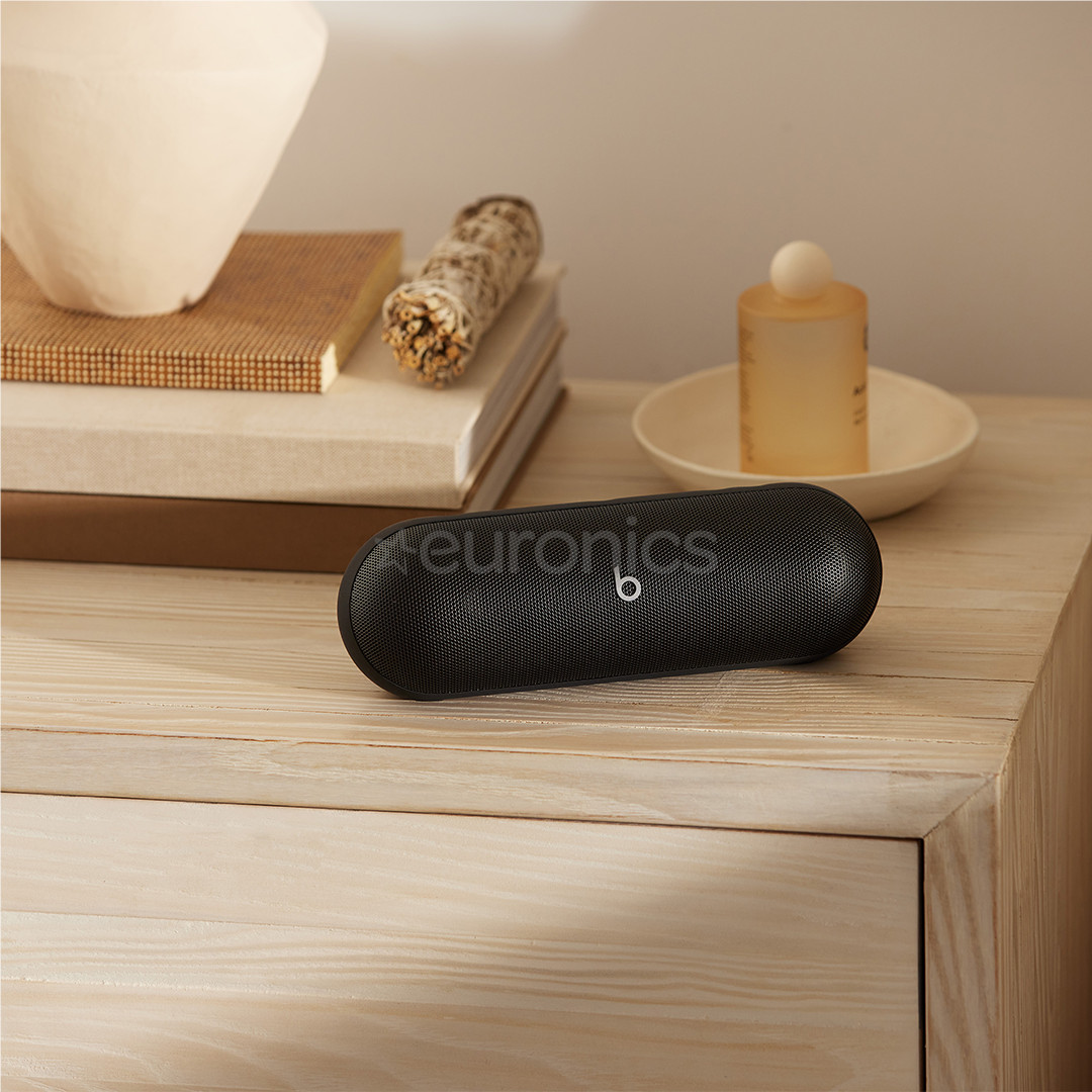 Beats Pill, melna - Portatīvais bezvadu skaļrunis
