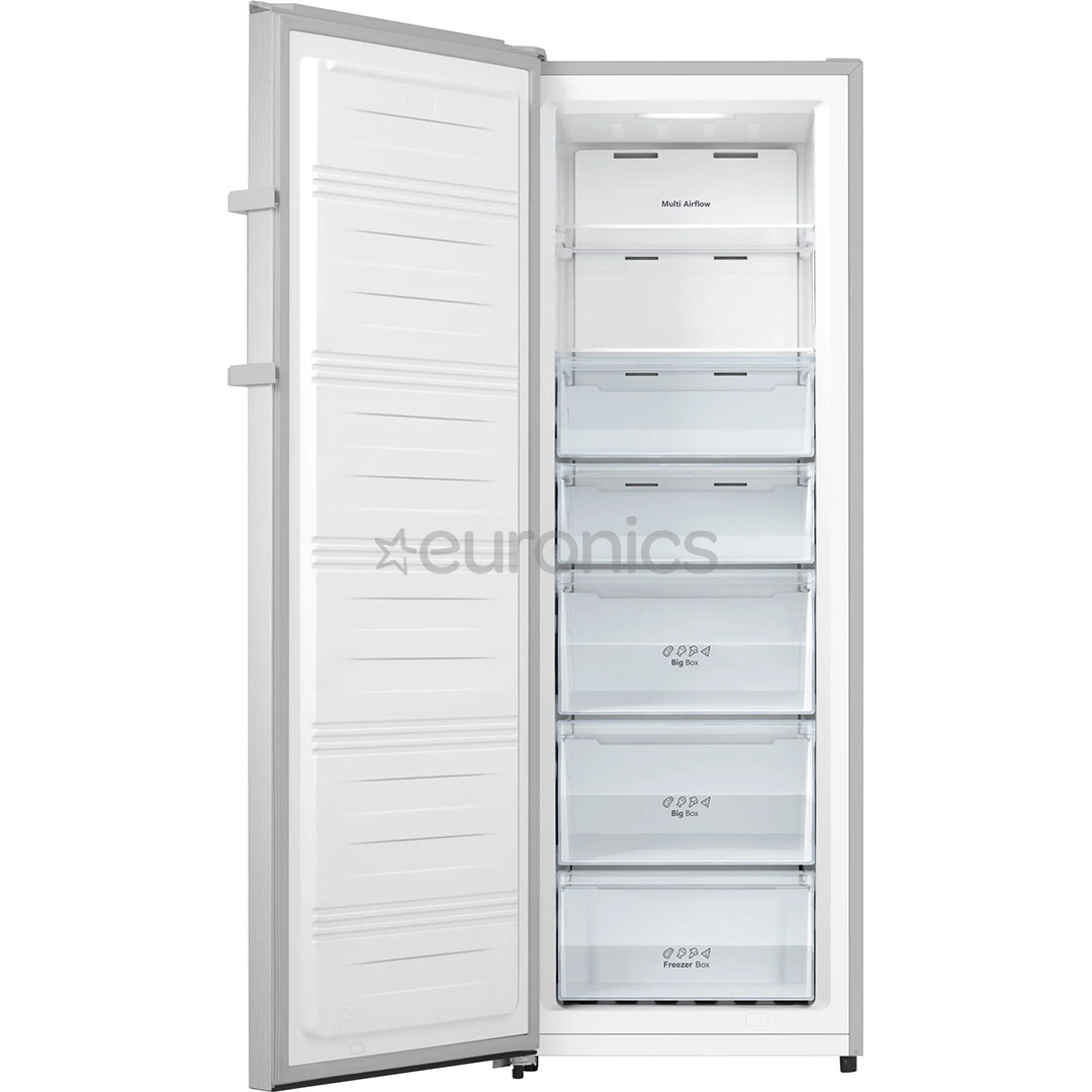 Hisense, NoFrost, 240 L, augstums 172 cm, sudraba - Saldētava