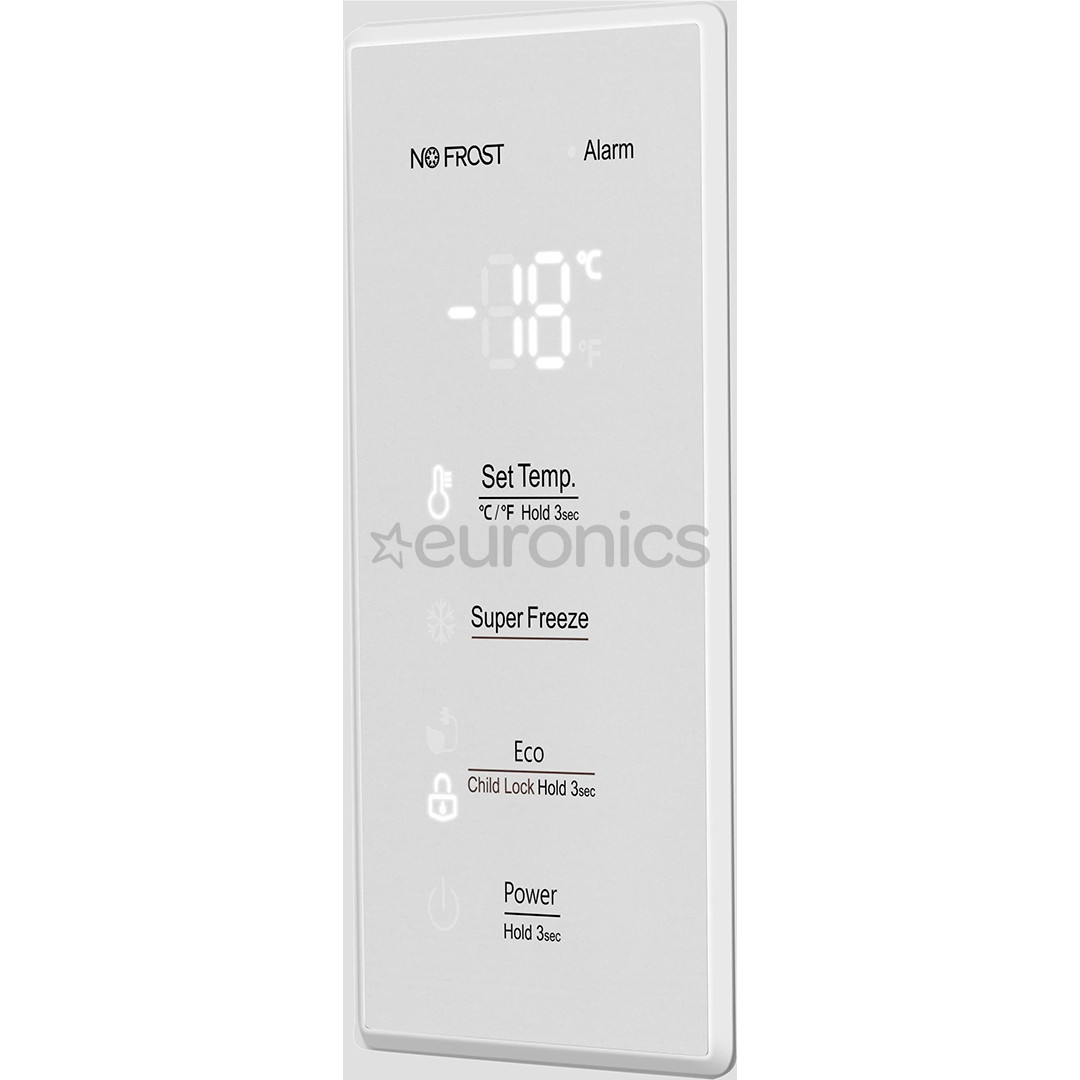 Hisense, NoFrost, 240 L, augstums 172 cm, sudraba - Saldētava