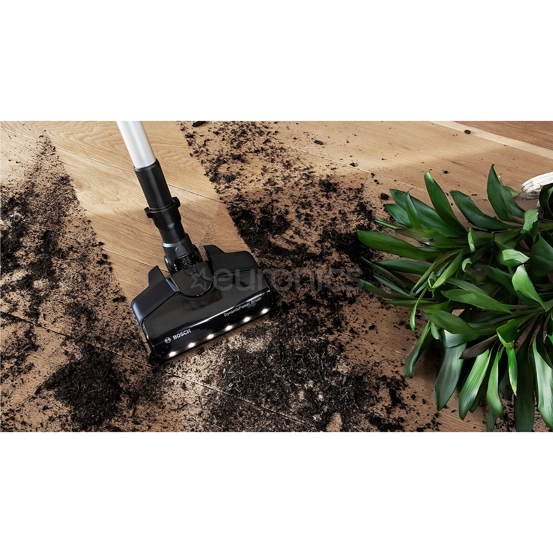 Bosch Unlimited 7, melna - Bezvadu putekļu sūcējs