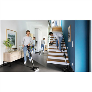 Bosch Unlimited 7, melna - Bezvadu putekļu sūcējs