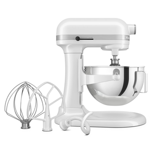KitchenAid Heavy Duty, 5.2 L, balta - Mikseris 5KSM55SXXEWH
