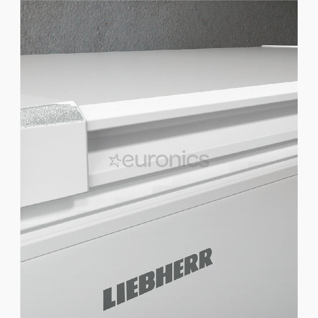 Liebherr, SmartFrost 353 L, width 125,5 cm, white - Chest freezer