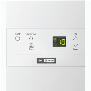 Liebherr, SmartFrost 353 L, platums 125.5 cm, balta - Lādes tipa saldētava