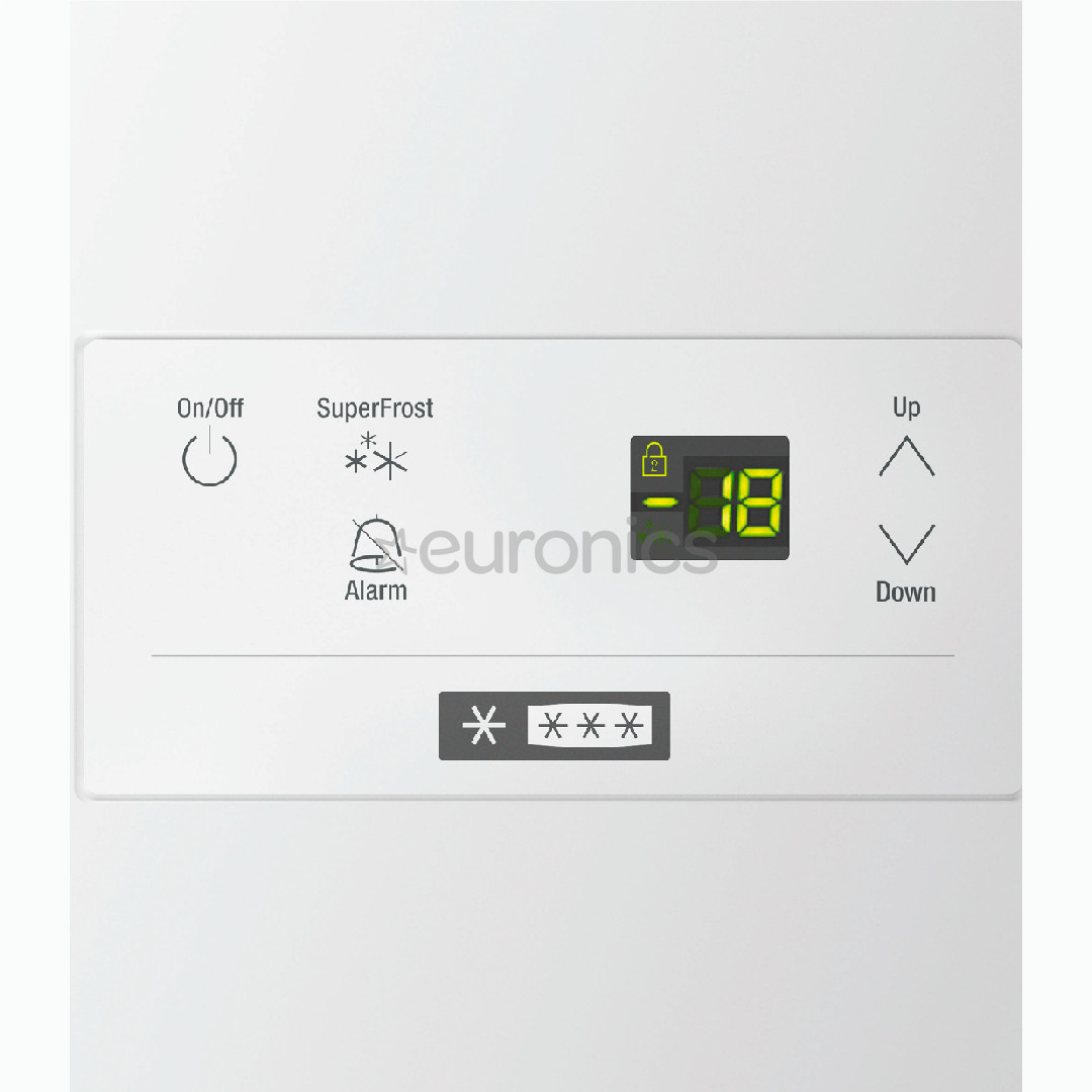 Liebherr, SmartFrost 353 L, width 125,5 cm, white - Chest freezer