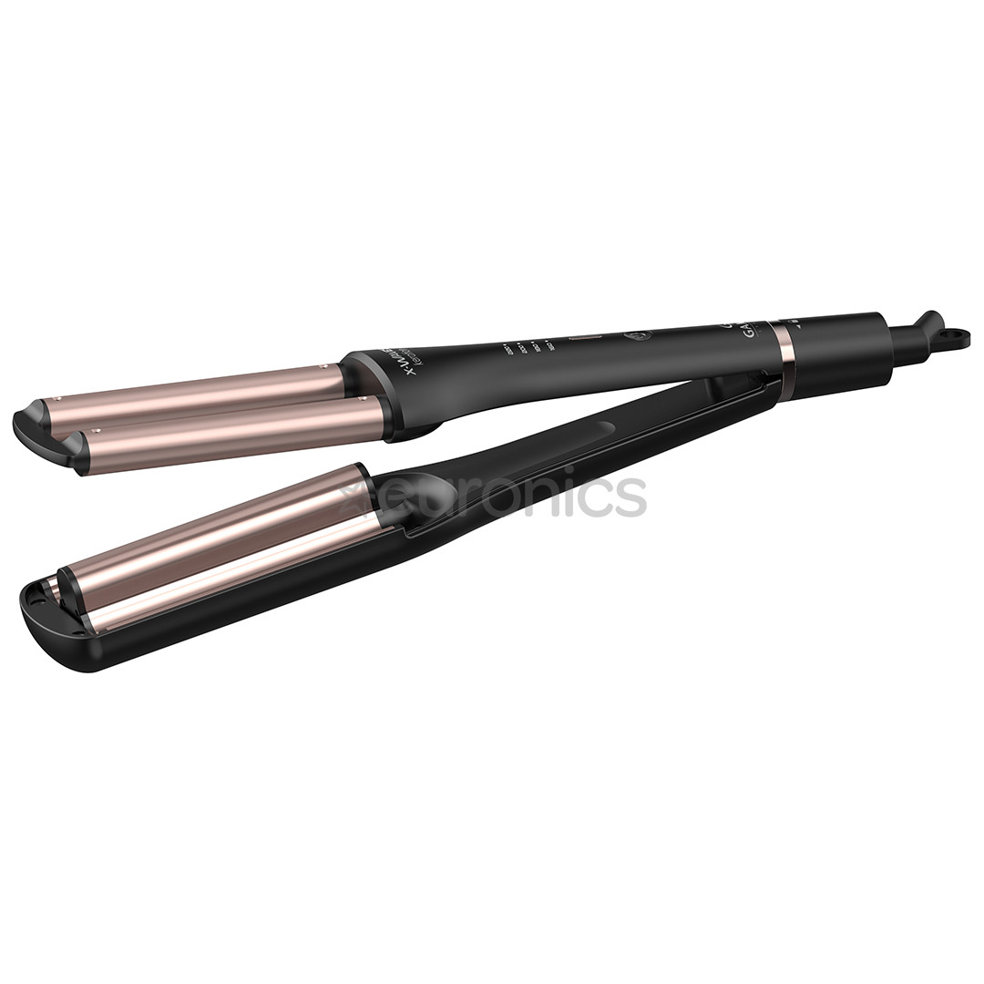 GA.MA X-Waves Keration, 160-220°C, черный - Щипцы для завивки