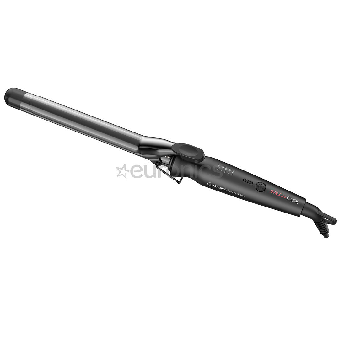 GA.MA Salon Curl, Classic, 25 мм, черный - Щипцы для завивки