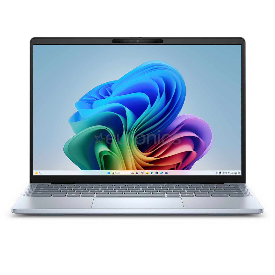 Dell Inspiron 14 Plus, 14'', QHD+, IPS, 16 GB, 1 TB, Copilot+, ENG, zila - Portatīvais dators