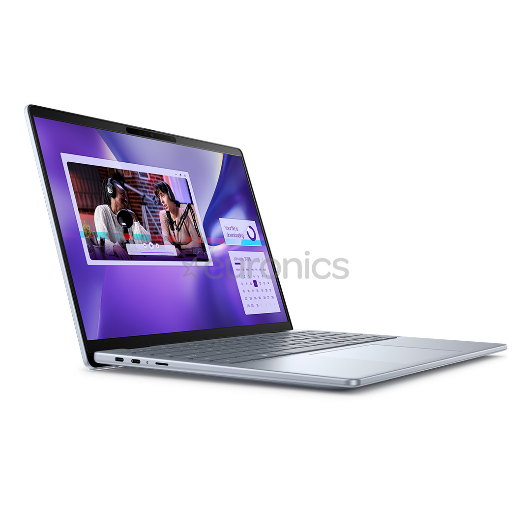 Dell Inspiron 14 Plus, 14'', QHD+, IPS, 16 GB, 1 TB, Copilot+, ENG, zila - Portatīvais dators