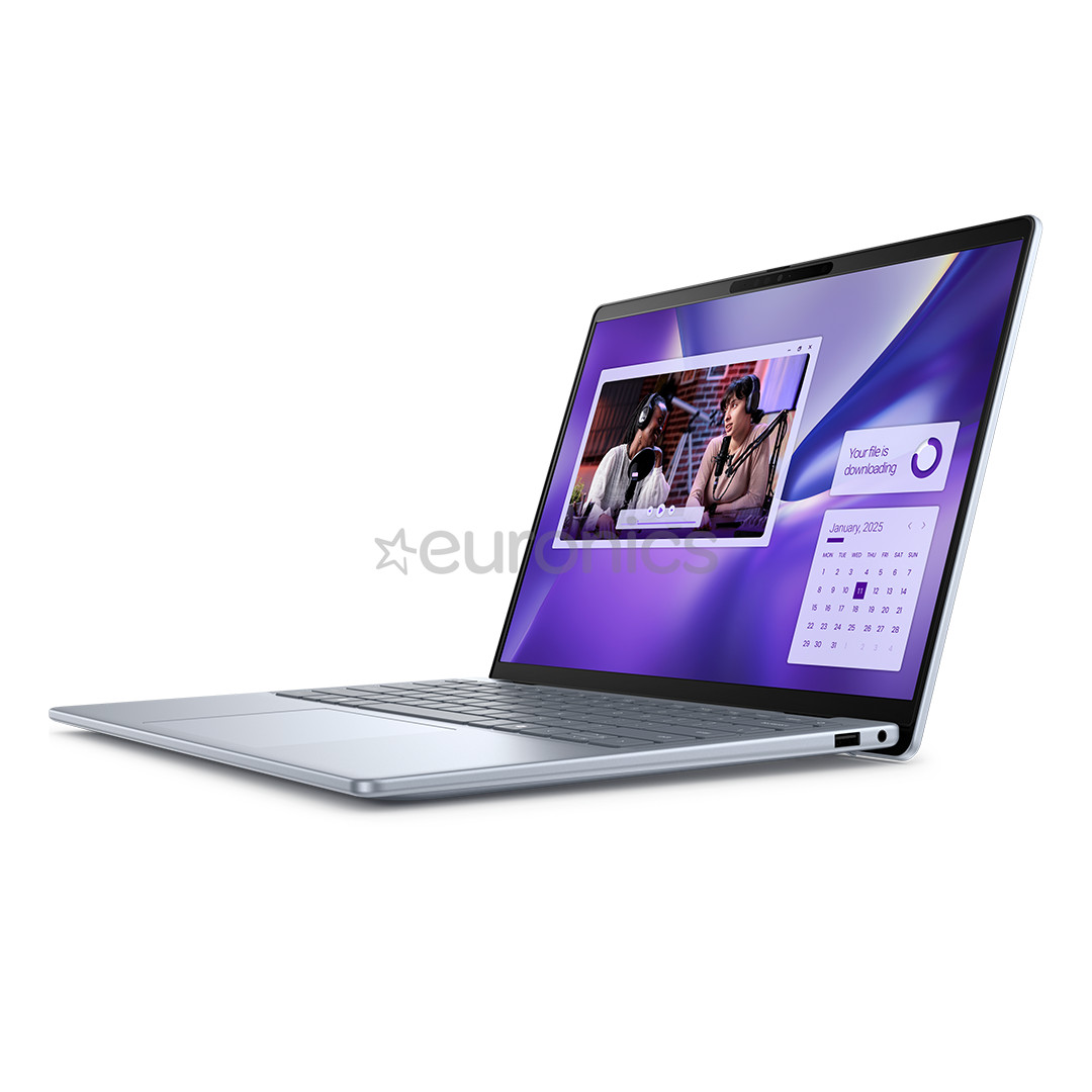 Dell Inspiron 14 Plus, 14'', QHD+, IPS, 16 GB, 1 TB, Copilot+, ENG, zila - Portatīvais dators