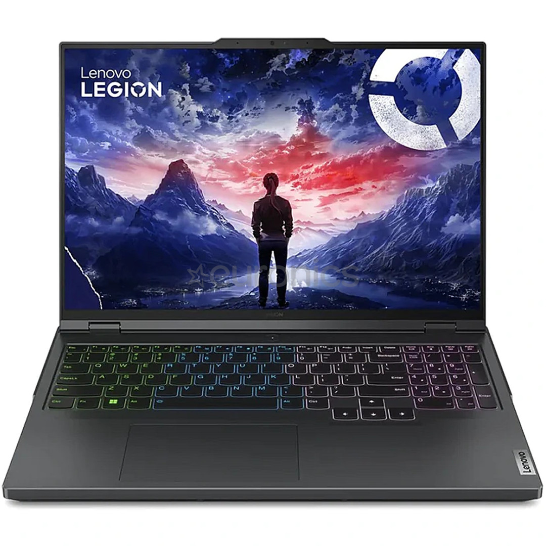 Lenovo Legion Pro 7 16IRX9H, 16'', WQXGA, 240 Hz, i9, 32 GB, 2 TB, RTX 4080, ENG, melna - Portatīvais dators