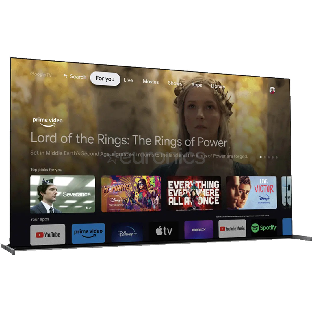 Sony A80L, 83'', Ultra HD, OLED, melna - Televizors