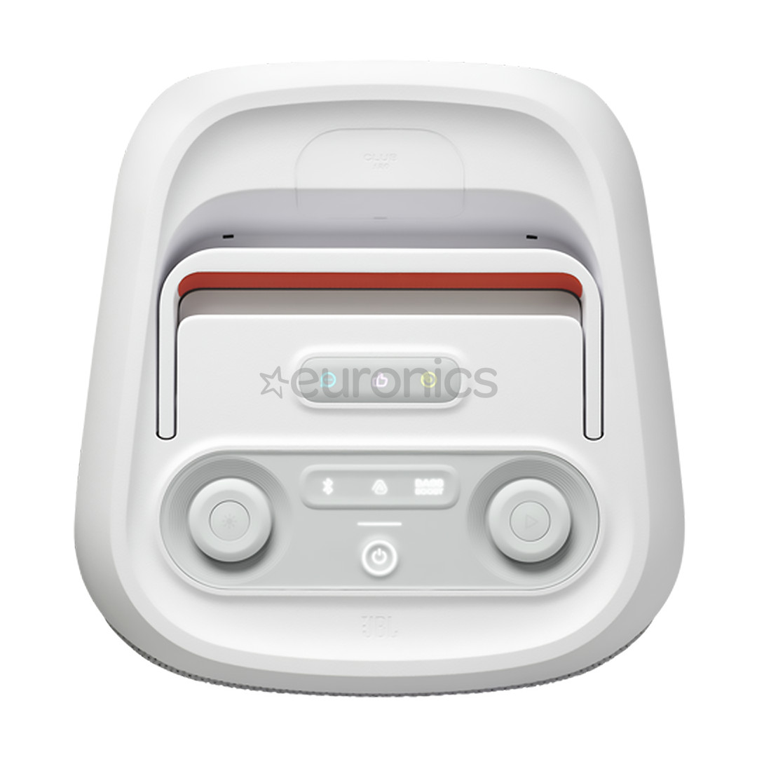 JBL Partybox Club 120, balta - Portatīvā mūzikas sistēma