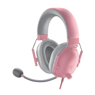Razer BlackShark V2 X, rozā - Austiņas ar mikrofonu RZ04-03240800-R3M1
