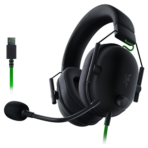 Razer Blackshark V2 X USB, melna - Austiņas ar mikrofonu RZ04-04570100-R3M1